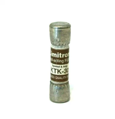 8 NEW BUSSMANN LIMITRON KTK-30 FUSES KTK30