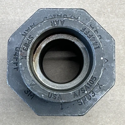 1" 3000 Socket Weld Union SA/A105 Forged Steel Fitting || (3) NOS - WARRANTY!
