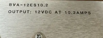 NEW POWERVOLT BVA-12ES10.2 POWER SUPPLY 12VDC@10.2A