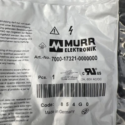 New | in-Stock Murr Elektronik 7000-17321-0000000 Electrical Fittings California US | Davliegogo LLC #1705816