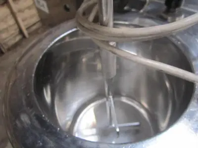 Tank, 2 Gallon, 316 Stainless Steel, 8" x 9", Agitated, insulated (2) #S739409