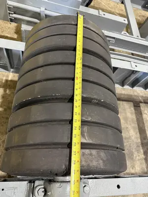 120 TON (240,000 LBS) RANSOME PANDJIRIS POWERED TANK TURNING ROLLS, POWER & IDLER: STOCK #23144
