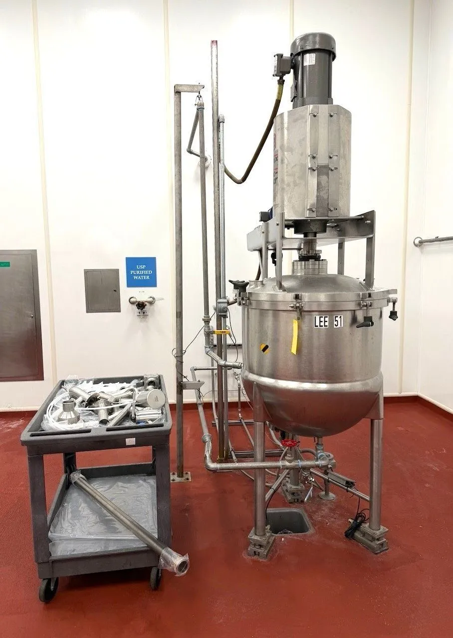 Used LEE INDUSTRIES 50D12T Stainless Steel Tanks New Jersey US | EcReCon Inc #1545465