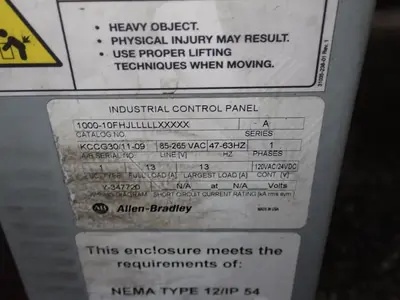 USED ALLEN BRADLEY 100010FHJLLLLLXXXXX