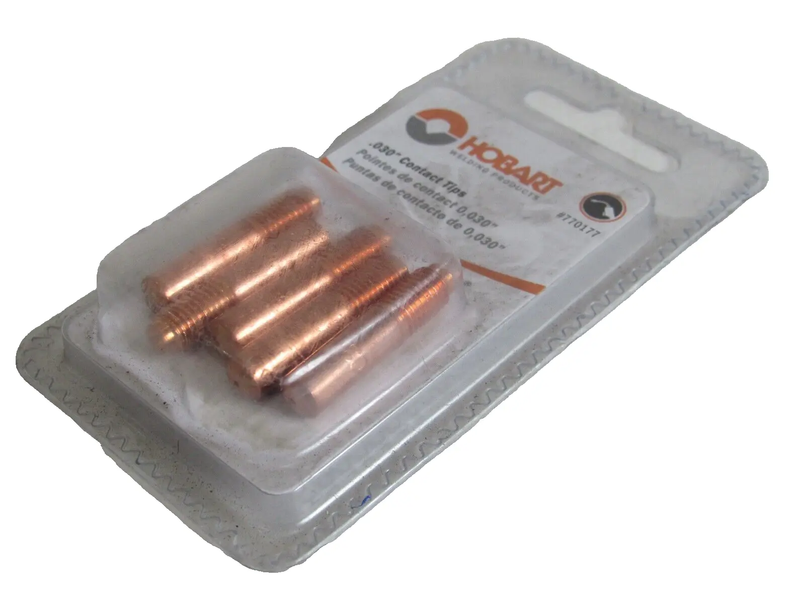 NEW LOT OF 5 HOBART 770177 .030" CONTACT TIPS