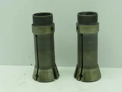ACME Serrated Grip Collet .698" x 1-1/4" Round BCI 12520  Lot of 2