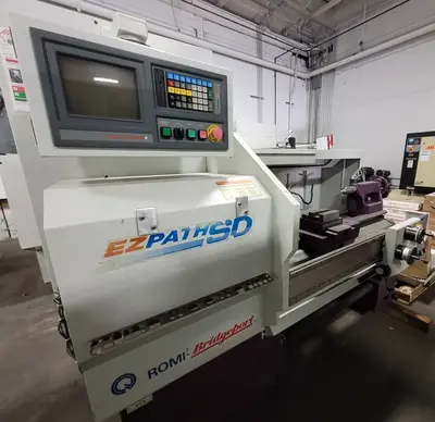 1998 BRIDGEPORT ROMI EZ PATH SD CNC Lathes | Toolquip, Inc. (2)