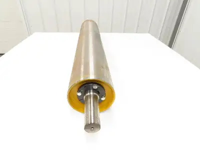 Hytrol 914.014737 Belt Conveyor Flat Pulley 6"x 37"BW 1-11/16"Shaft XT20 Hub