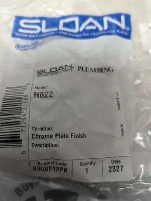 New | in-Stock SLOAN H622 Plumbing Equipment Ohio US | Surplus Asset Holdings #1403116