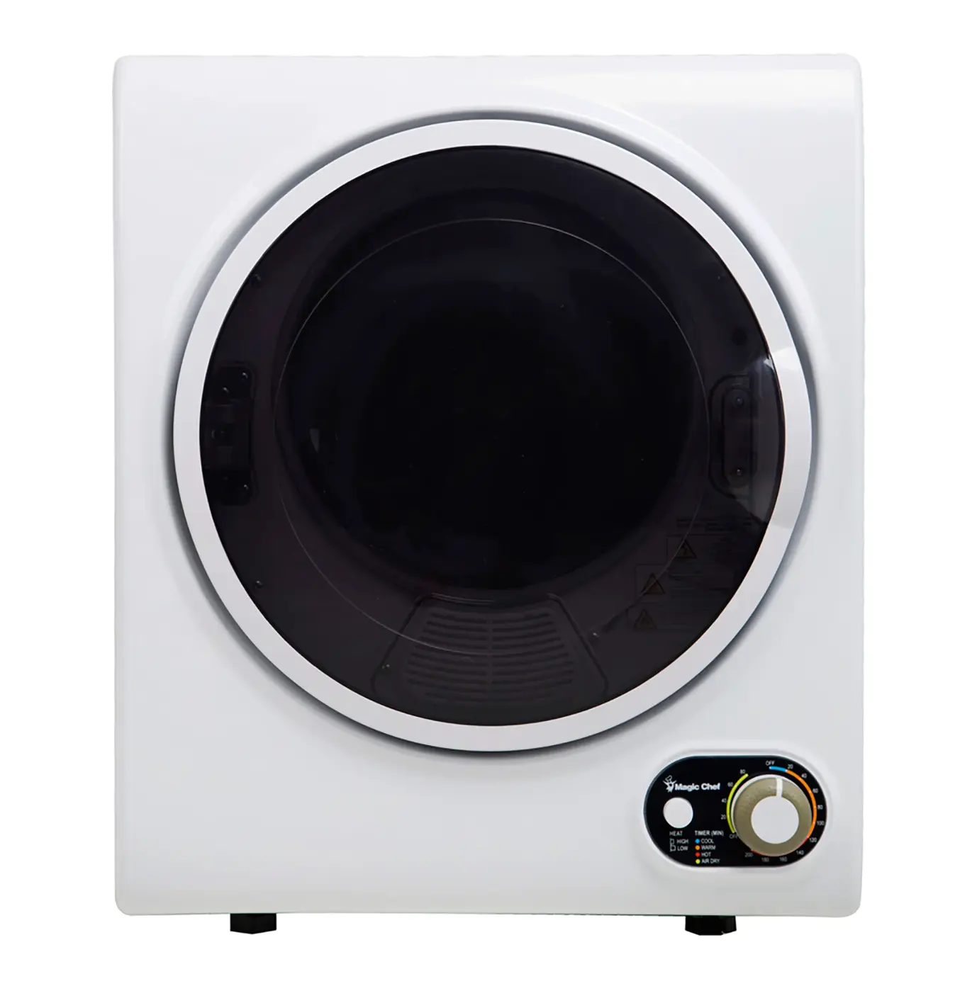 Magic Chef 1.5 CU. FT. COMPACT ELECTRIC DRYER IN WHITE (DISC)