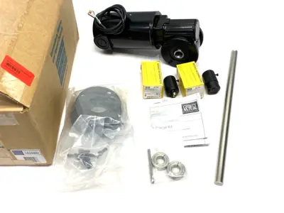 New | in-Stock Bodine Electric 1526BD DC Right Angle Hollow Shaft Gearmotor Gearmotors Michigan US | Maverick Industrial Sales #1398757