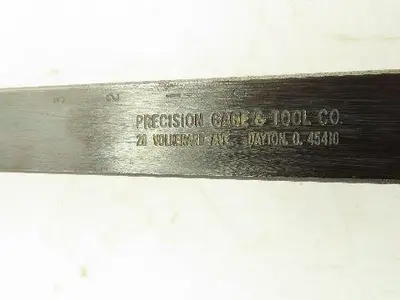 Fineness of Grind Gauge Steel Block Grindometer G-1 Ink Gage NPIRI 0-10