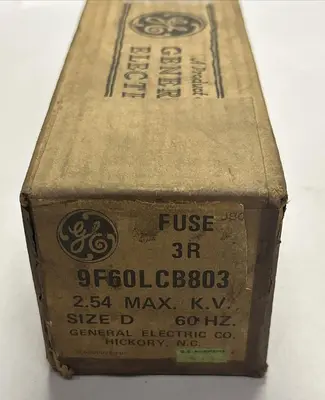 New | in-Stock GE 9F60LCB803 Fuses Ohio US | Surplus Asset Holdings #1236446