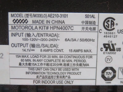 Used MOTOROLA _UNKNOWN_ Power Supplies Texas US | OCO Industrial #1703081