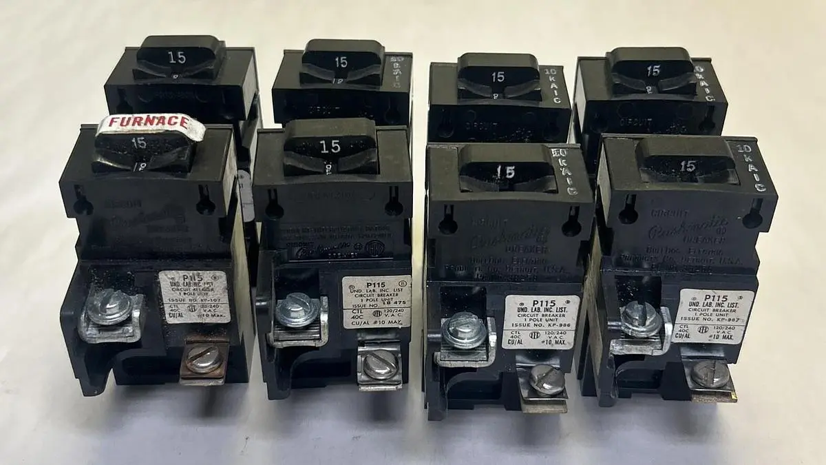 Used PUSHMATIC P115 Circuit Breakers | Surplus Asset Holdings #1189390
