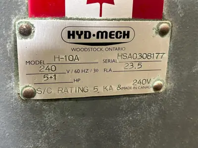 USED HYD-MECH H-10A