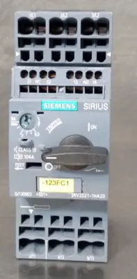 Siemens 3RV2021-1HA20 Breaker Motor Protector Loc 4D46