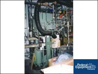 USED 1990 Myers 7.5 HP Myers Dual Shaft Vacuum Mixer, Model OOV550A-5-7.5, S/S