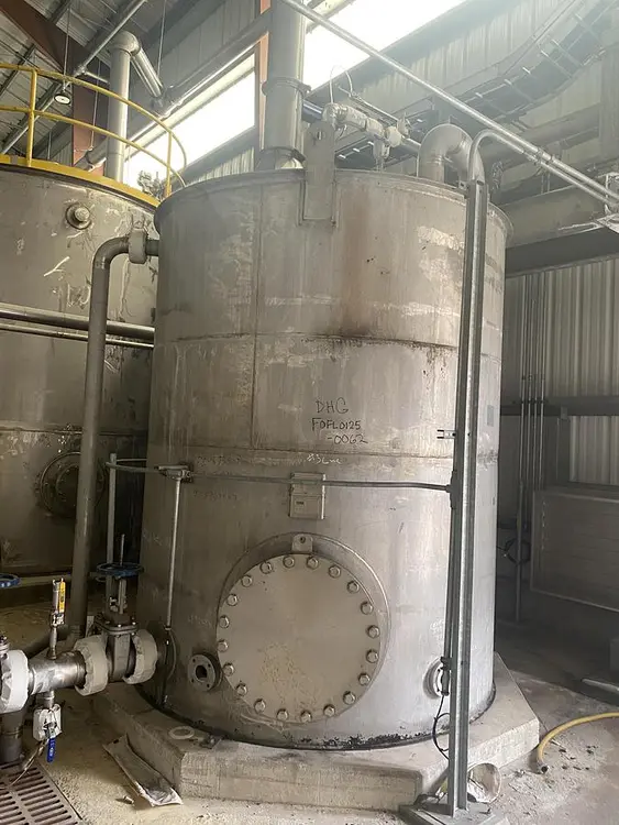 Used 1992 ALLOY FABRICATORS _UNKNOWN_ Stainless Steel Tanks Florida US | DH Griffin Used Equipment #1383799