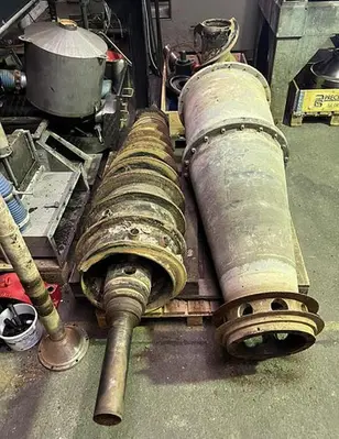 (2) Hysep/DDS MD 53C (20x58) decanter centrifuges, Duplex SS.