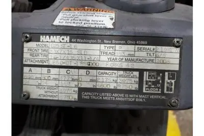 USED 2008 HAMECH G25ST
