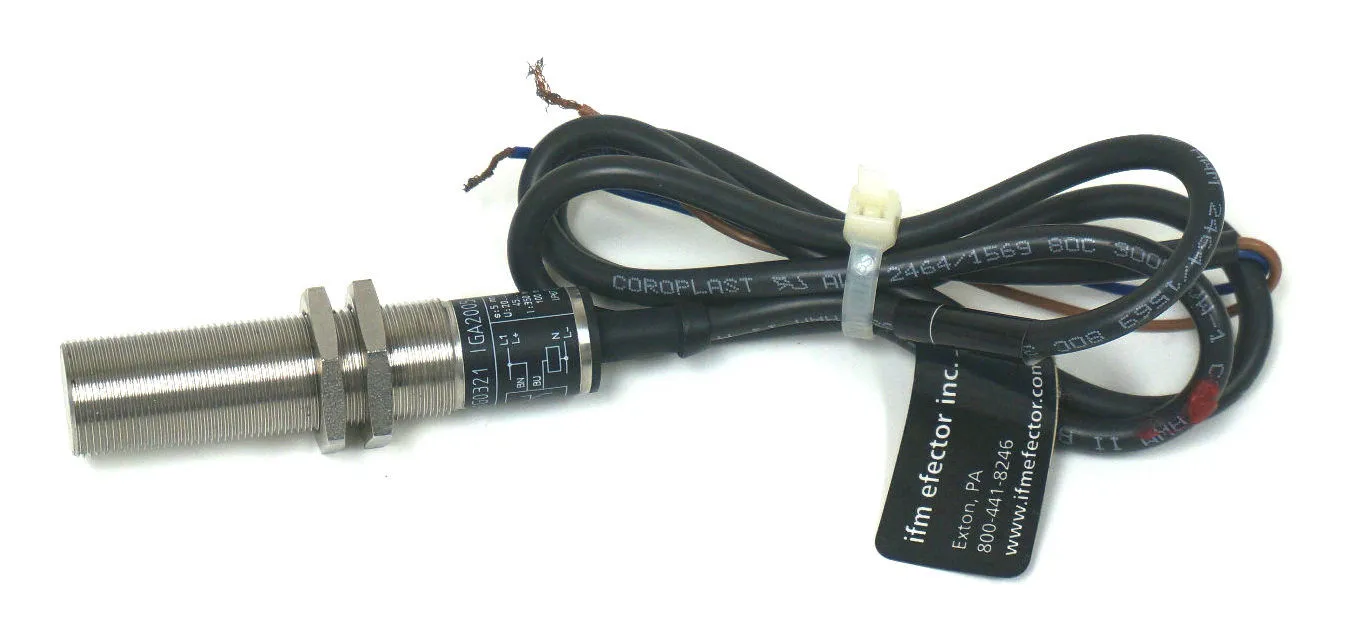 USED IFM EFECTOR IG0321 PROXIMITY SENSOR IGA2005-BB0A/V4A