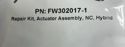 Water Jet,FW302017-1,Repair Kit Actuator Assembly New