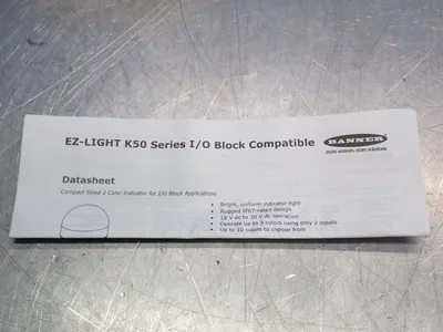 NEW BANNER K50FLGRY6PQ