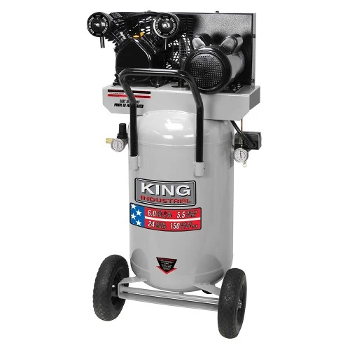 NEW KING 5.5 PEAK HP 24 GALLON AIR COMPRESSOR