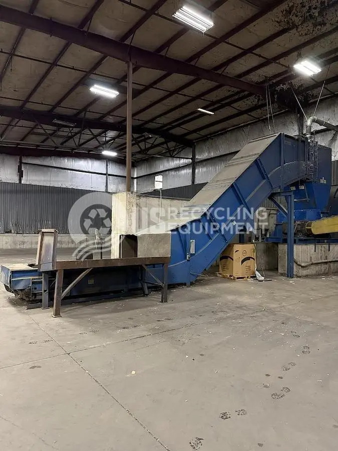 USED MAYFRAN 48" X 36' INFEED CONVEYOR