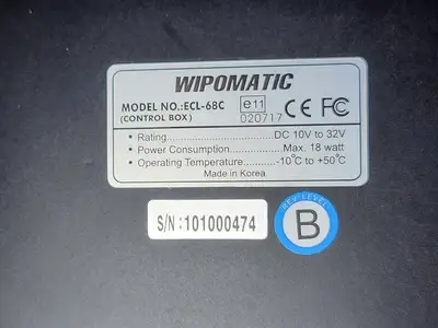 NEW WIPOMATIC ECL-68C