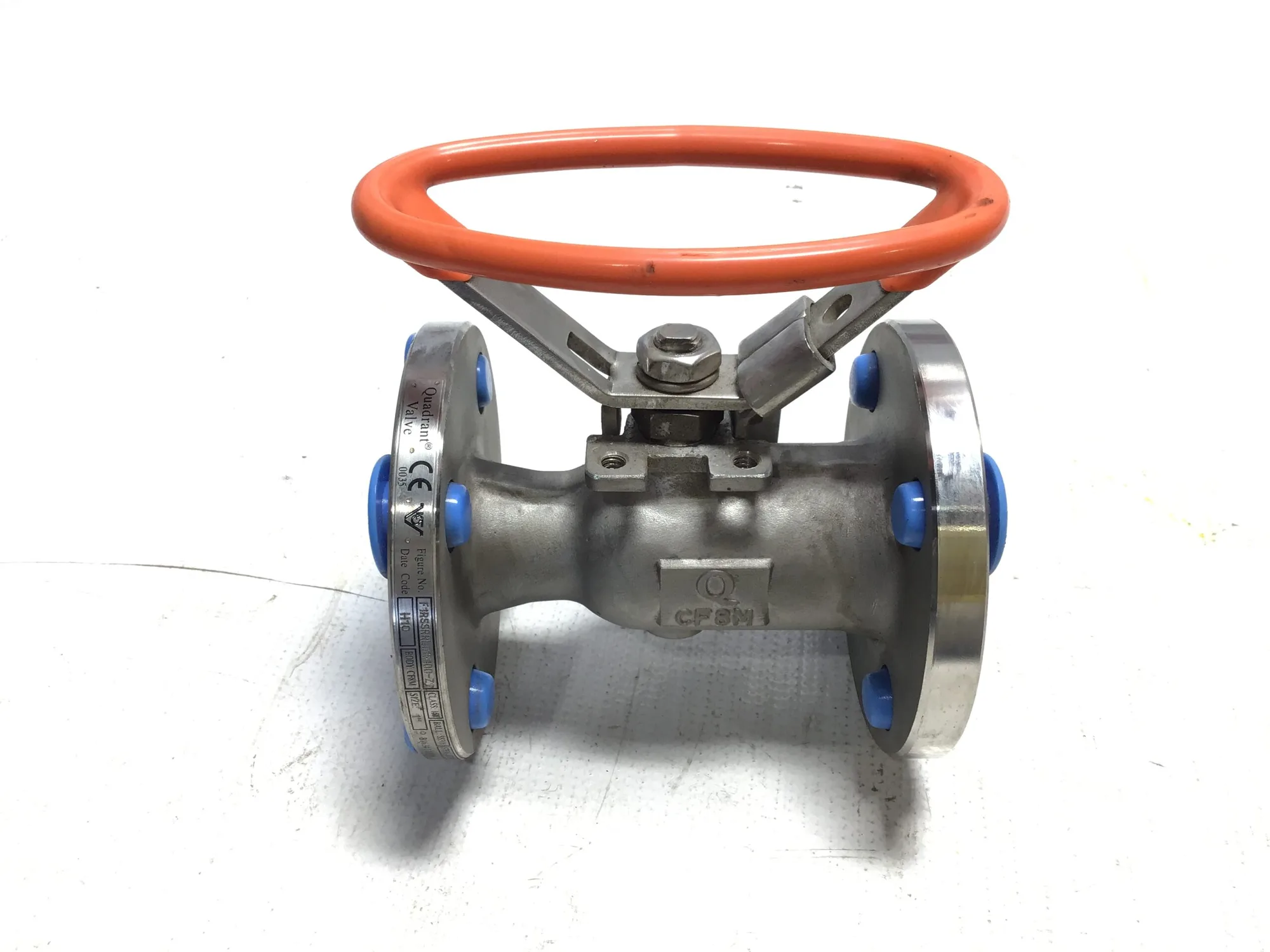 Quadrant B82N Ball Valve Size 3″ CF8M Body 275 PSIG 316 Stainless Steel