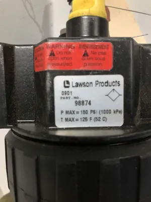Lawson 98874 3/4″ Compressed Air Line Lubricator 150PSI -NIB