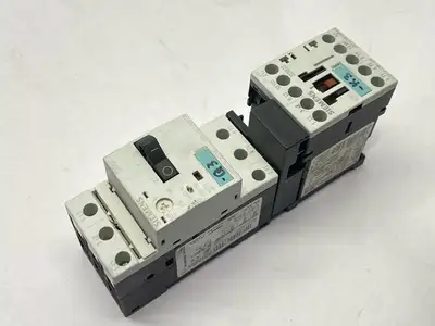 Used Siemens Contactor Starter Combination 0.55-0.8A 400VAC 24VDC Motor Control Parts Michigan US | Maverick Industrial Sales #1401935