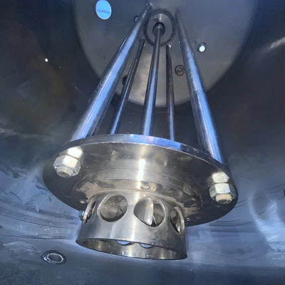 850L S/S Vertical Enclosed Shearhead Mixing Tank