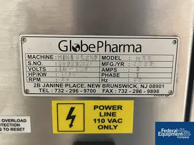 USED GlobePharma 2 Quart GlobePharma MNB Mini Blend, S/S, 1 HP