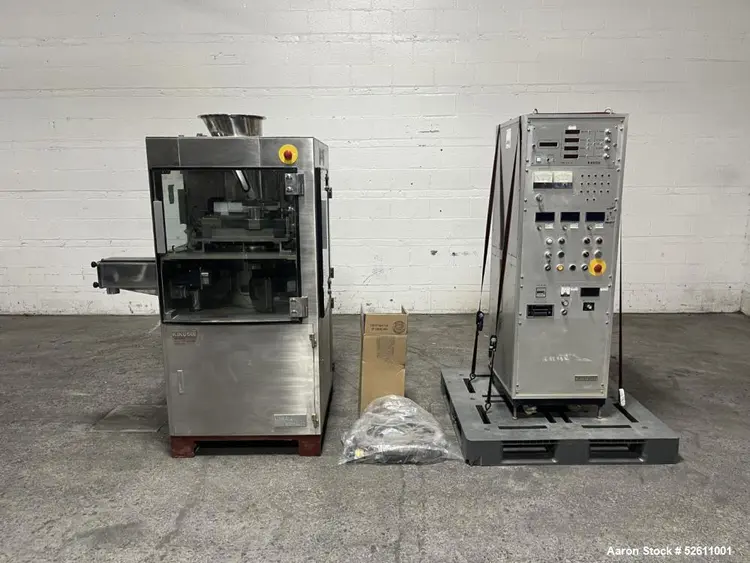 Used KIKUSUI 836KAWC Z Tablet Presses Illinois US | Aaron Equipment 39 #84334