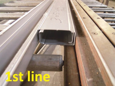 USED ROLLSEC ROLLFORMING FOR HORIZONTAL SUPPORTS