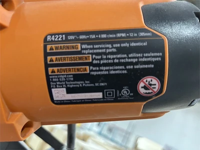 Used RIDGE "R4221" Miter Saws Texas US | MachineryMax #1488233
