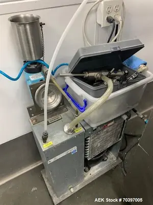 Used Prodo-Pak T-60 Ultrasonic Tube Filler – 14mm to 50mm Tube Diameter – Round & Oval Tube Sealing with Elkay Chiller