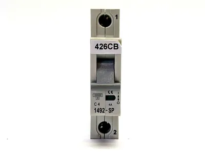 1492-SP1C040 | Allen Bradley  Series C Single Pole Circuit Breaker 4A - Used