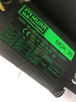 USED MURR ELEKTRONIK MDK 36