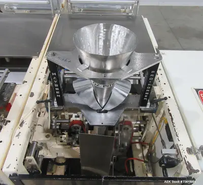 Used HAYSSEN ULTIMA 8-1 Net Weigh Filler Scale Vertical Form & Fill Illinois US | Aaron Equipment #760649