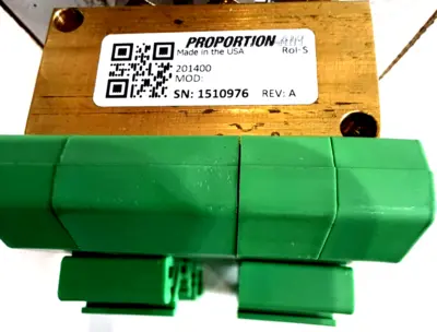 NEW PROPORTION-AIR 201400 PRESSURE REGULATOR VALVE REV. A 201400