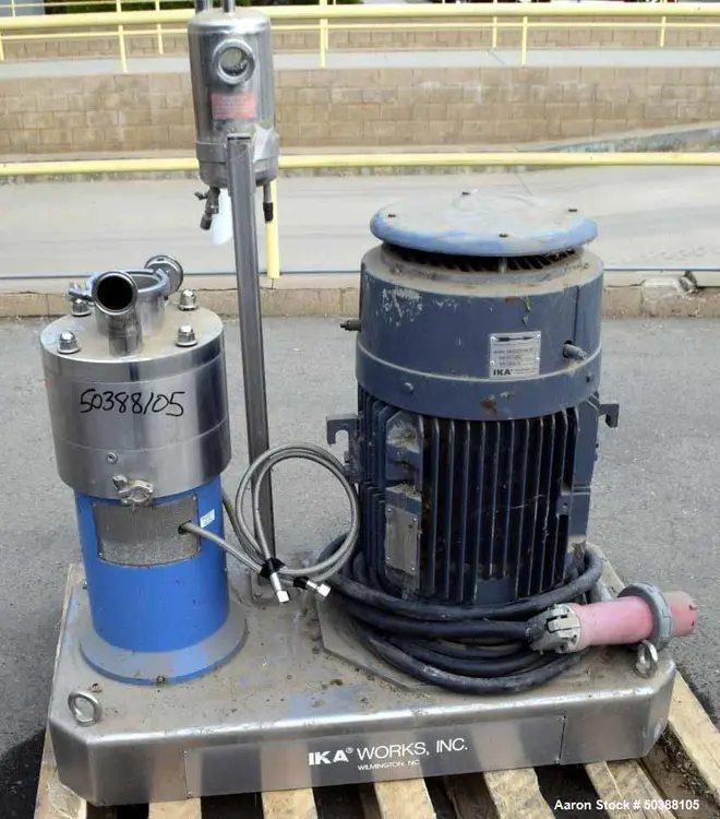 Used IKA WORKS MHD/DR-PB 20 Colloid Mills Illinois US | Aaron Equipment #85729