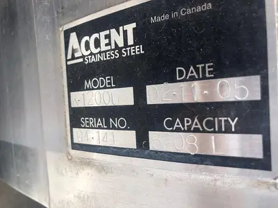 USED 2005 ACCENT STAINLESS STEEL K-1200U