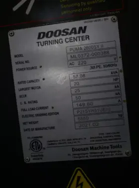 2021 DOOSAN PUMA 2600SYII CNC Lathes | Machinery Network (8)