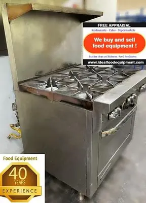 Southbend - 6 burner gas oven