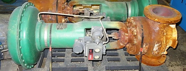 Fisher control valve type ED size 6"-150, material WCB/SS