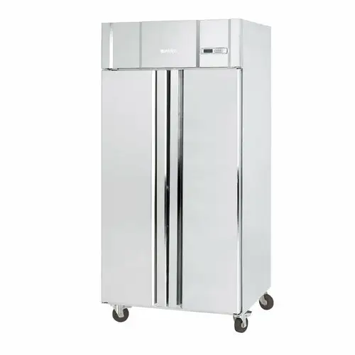Infrico IRR-AGN602 38 3/8" Two Section Reach In Refrigerator, (2) Left/Right Hinge Solid Doors, 115v